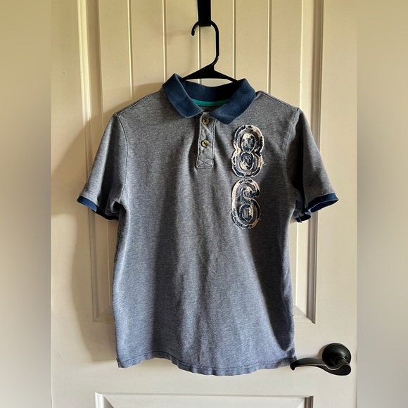 Arizona Jean Co. Blue Shirt With Collar - Picture 1 of 3